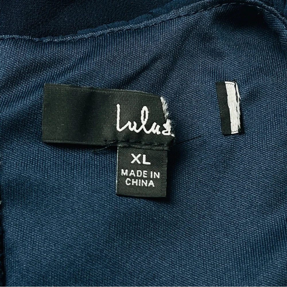 Lulus Vivid Imagination Navy Blue Cutout Maxi Dress - Picture 8 of 11